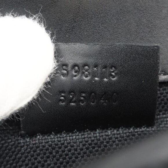 GUCCI GG Supreme PVC and Leather Body Bag 598113, available in black, gray, n... - Picture 11 of 11